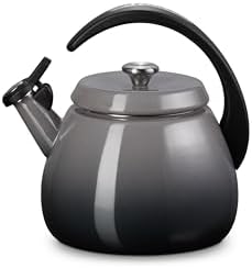 Le Creuset Enamel on Steel Cloche Kettle, 2.2 qt., Oyster by Unknown