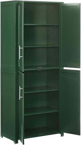 Crosley Furniture Savannah Tall Pantry Storage Cabinet