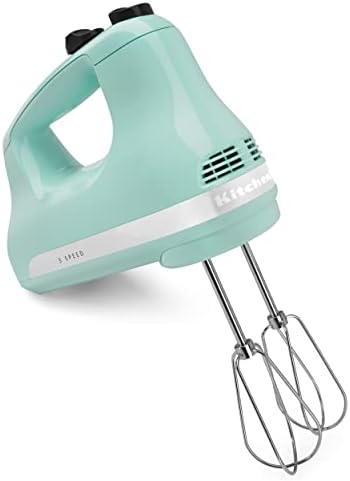 KitchenAid 5 Ultra Power Speed Hand Mixer, KHM512, Ice Blue
