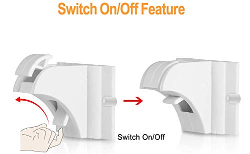 Vmaisi Adhesive Magnetic Locks for Cabinets & Drawers (10 Locks and 2 Keys)