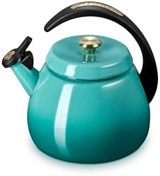 Le Creuset Enamel on Steel Cloche Kettle, 2.2 qt., Riviera - Image 2