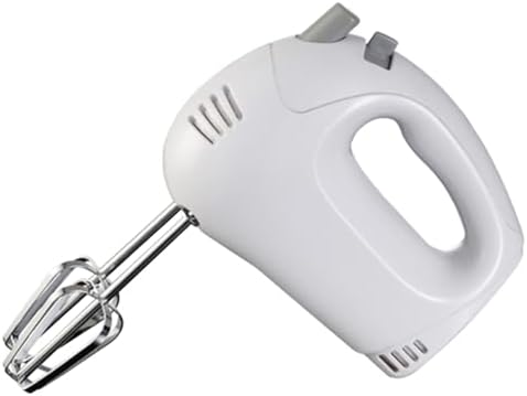 Brentwood HM-45 Electric Hand Mixer,Lightweight 5-Speed,White