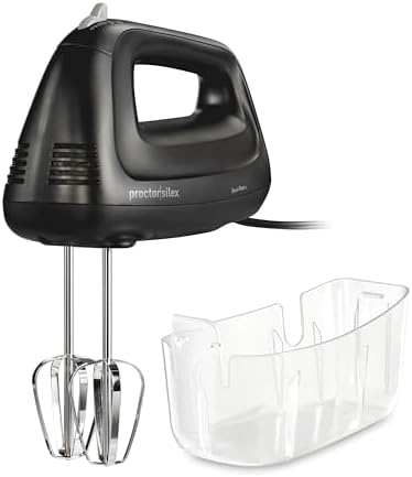 Proctor Silex Easy Mix 5-Speed Electric Hand Mixer with Bowl Rest