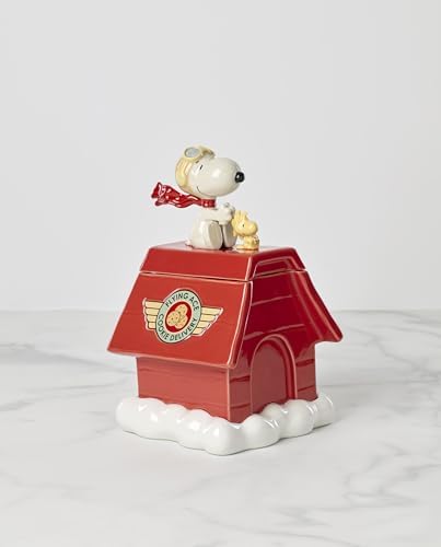 Lenox Chef Snoopy Figural Cookie Jar - Image 3