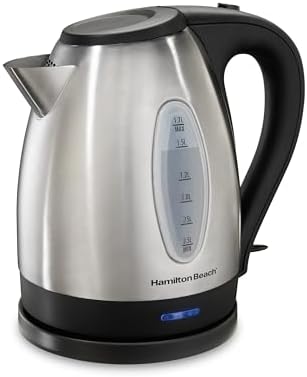 Hamilton Beach 1.7 Liter Electric Tea Kettle, Water Boiler & Heater by HamiltonBeach