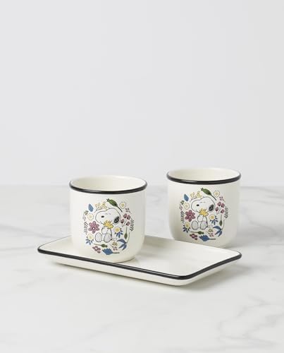 Lenox Chef Snoopy 3-Piece Herb Planter Set - Image 3
