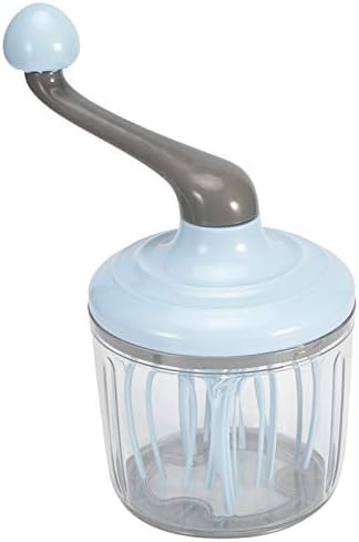 Oumefar Cream Mixer Multi-Function Hand-Cranked Cream Mixer Removable Limiting Buckle for Home for Milkshake