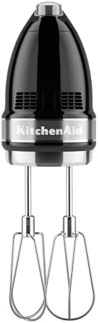 KitchenAid 9 Speed Hand Mixer w/Accessories, KHM926, Onyx Black