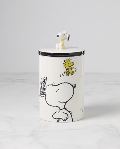 Lenox Chef Snoopy Porcelain Canister, 86oz, for Kitchen Counter - Image 2