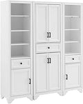 Crosley Furniture Tara 3-Piece Pantry Cabinet Set