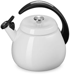 Le Creuset Enamel on Steel Cloche Kettle, 2.2 qt., White - Image 2