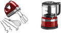 KitchenAid 9-Speed Digital Hand Mixer with Food Chopper Accessories