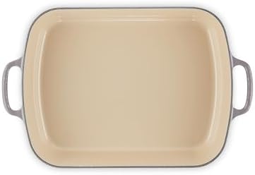 Le Creuset Enameled Cast Iron Rectangular Roaster, 5.25 qt., Oyster