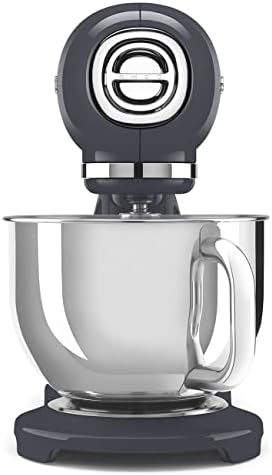 SMEG 50's Retro Stand Mixer with Accessories Slate Gray SMF03GRUS