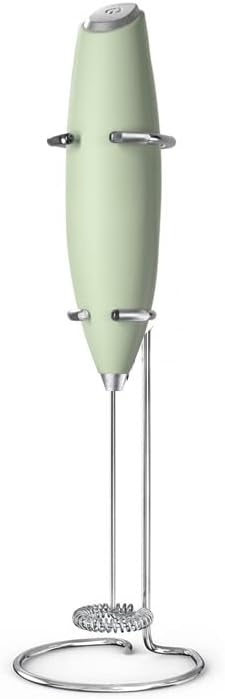 Household Small Handheld Mini Egg Beater Automatic Cream Beater Coffee Mixer Electric Egg Beater Immersion Mixer Cordless Foaming Machine (Green)