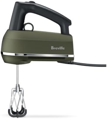 Breville BHM800OLT Handy Mixer for Baking, Olive Tapenade