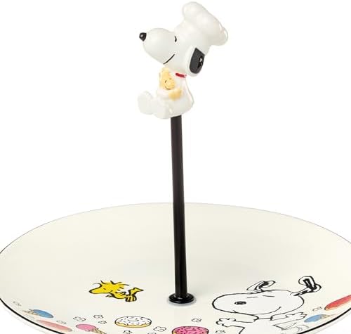 Lenox Chef Snoopy Porcelain Tiered Serving Tray - Image 2