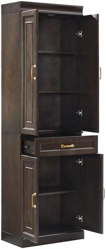 Crosley Furniture Stanton 2-Piece Pantry Storage Cabinet Set