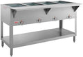 Kratos Commercial Electric Steam Table, 4 Well Stationary Hot Food Table, NSF Certified Food Warmer, 120V, 2000W (28W-111)