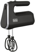 BLACK+DECKER Performance Helix 3.0 Hand Mixer, 350W, 5 Speeds, Black