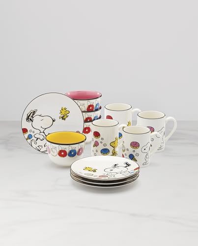 Lenox Chef Snoopy Porcelain 12-Piece Dinnerware Set for 4 - Image 2