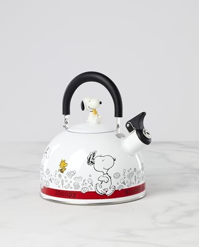 Lenox Chef Snoopy Enamelware Tea Kettle, 84.5oz - Image 2