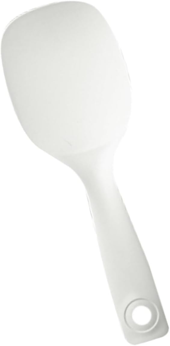 Non-Stick Rice Spoon Rice Paddle Kitchen Cooker Spatula Lightweight Food Grade Plastic Scoop 7.87 Inch