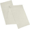 AVKA Studio 100% Cotton Ribbed Table Runner - Pack of 1-13 x 72 Inches - Off White - Dining Or Kitchen Table Runner Thick Construction for Everyday Use, Picnics, Outdoor Table, Parties, etc