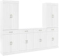 Crosley Furniture Stanton 3-Piece Pantry Storage Cabinet & Sideboard Set