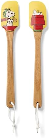 Lenox 898263 Chef Snoopy Spatulas, Set Of 2, Yellow by Lenox