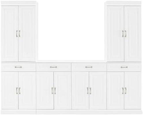 Crosley Furniture Stanton 3-Piece Pantry Storage Cabinet & Sideboard Set