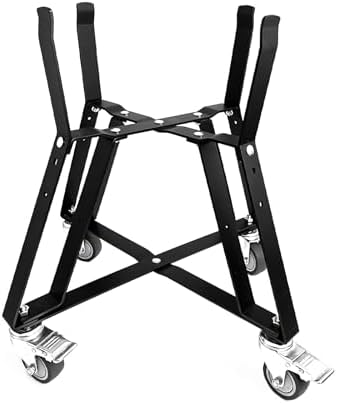 Rolling Cart for Big Green Egg Small, Minimax, Medium, Kamado Joe Junior