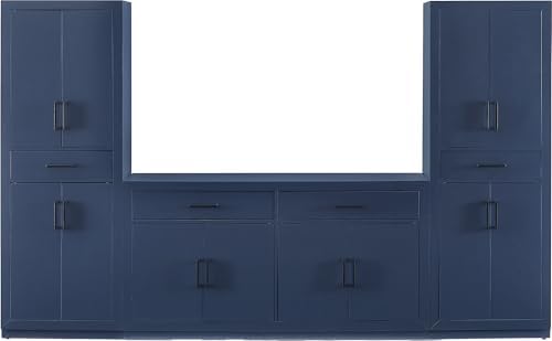 Crosley Furniture Isla 3-Piece Pantry Storage Cabinet & Sideboard Set