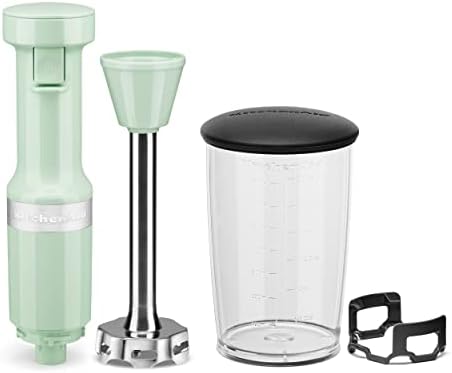 KitchenAid 5-Speed Ultra Power Hand Mixer - KHM512, Pistachio & Variable Speed Corded Hand Blender KHBV53, Pistachio