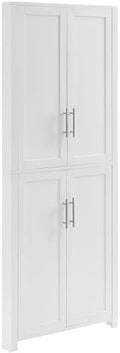 Crosley Furniture Savannah Corner Pantry Storage Cabinet