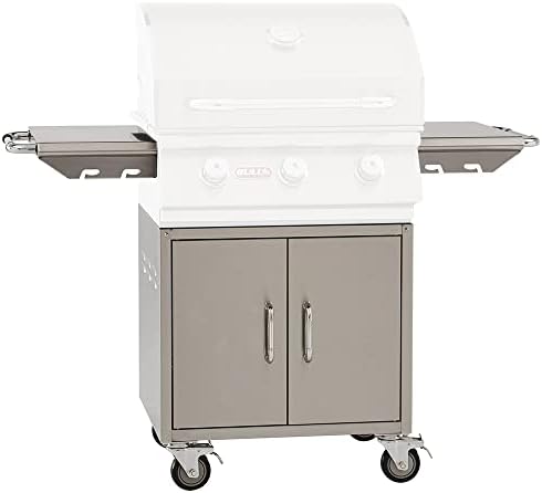 Bull Outdoor Products 69500 24" Steer Pedestal Cart Bottom for Outdoor Grilling, Cooking and BBQing
