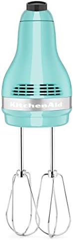 KitchenAid 5 Ultra Power Speed Hand Mixer, KHM512, Aqua Sky