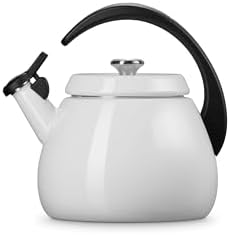 Le Creuset Enamel on Steel Cloche Kettle, 2.2 qt., White - Image 3