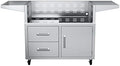 EdgeStar GRL420CART 42" Cart with Door and Drawer Combo for GRL420 Series Grills - Stainless Steel