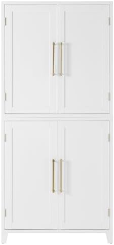 Crosley Furniture Roarke Corner Pantry Storage Cabinet