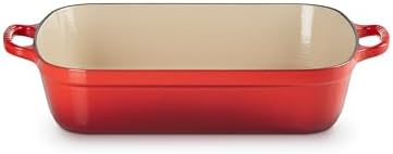 Le Creuset Enameled Cast Iron Rectangular Roaster, 5.25 qt., Cerise