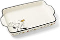 Lenox Chef Snoopy Stoneware Rectangular Baking Dish by Lenox