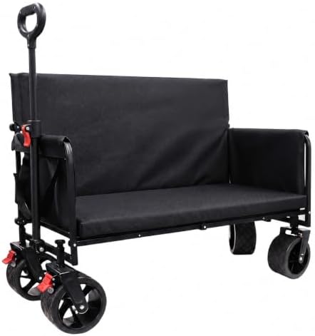 Collapsible Foldable Wagon Cart with Wheels