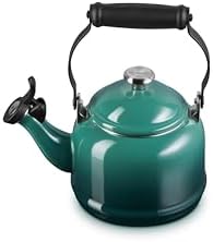Le Creuset Enamel On Steel Demi Tea Kettle, 1.25 qt., Artichaut by Unknown