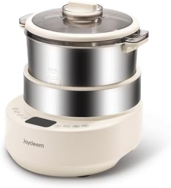 Joydeem Electric Dough Maker, 7.4Qt with Smart Kneading & 360° Fermentation