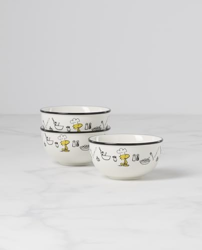 Lenox 897684 Chef Snoopy Mini Bowls, Set Of 3 - Image 4