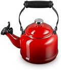 Le Creuset Enamel On Steel Demi Tea Kettle, 1.25 qt., Cerise by Unknown