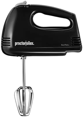Proctor Silex Easy Mix 5-Speed Electric Hand Mixer with Bowl Rest