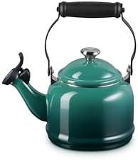 Le Creuset Enamel On Steel Demi Tea Kettle, 1.25 qt., Artichaut - Image 2