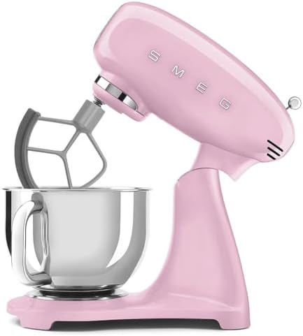 Iconic 1950s Retro Design Durable die-cast aluminum construction with glossy finish brings timeless Italian style to modern kitchens.